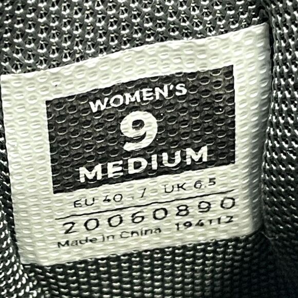 Kuru Womens Chicane Hiking Trail Shoes Size 9 Gray Teal Sneakers 20060890 Mesh - Picture 8 of 11